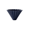 Origami keramický dripper M tmavě modrý