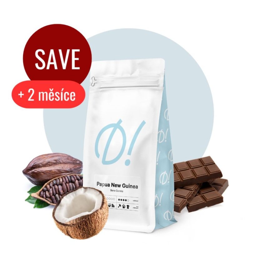 ZACHRAŇ! Papua New Guinea VOL. 2 - Velikost balení - káva: 500 g