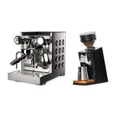 Rocket Espresso Appartamento TCA, black + Eureka Mignon Zero 65 Speedy ALL PURPOSE black