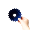 Origami keramický dripper S tmavě modrý