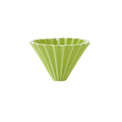 Origami keramický dripper S tmavě zelený