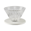 Timemore Crystal Eye skleněný dripper 01 bílý