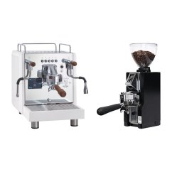 Bezzera DUO DE White + Eureka Mignon Libra 65 All Purpose, CR black