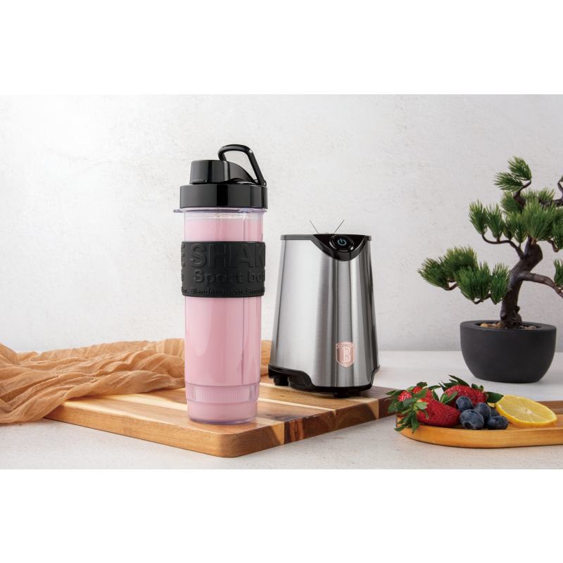 BERLINGERHAUS Mixér smoothie maker s lahví Matte Black Collection