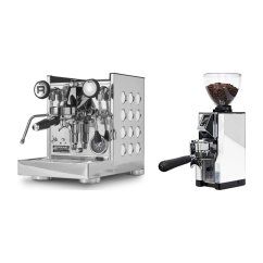 Rocket Espresso Appartamento TCA, white + Eureka Mignon Libra 65 All Purpose, CR white