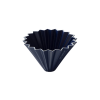 Origami keramický dripper M tmavě modrý